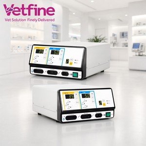 Unité électrochirurgicale vétérinaire pour bloc opératoire animal avec diathermie chirurgicale, scellage des vaisseaux par REM, 9 emplacements de mémoire et alimentation 100-240V VF- - Product Image 4