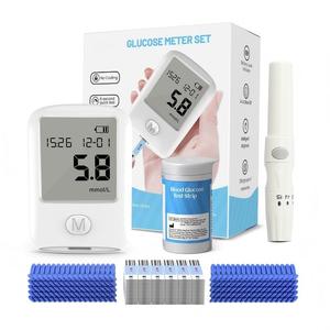 Moniteur de glycémie automatique portable, haute précision, <span class=keywords><strong>appareil</strong></span> de test de glycémie à domicile, mesure de la glycémie - Product Image 5