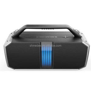 Subwoofer envolvente de audio activo luminoso rentable para acampar al aire libre Altavoz Boombox de gran potencia de 60W con iluminación RGB - Product Image 2