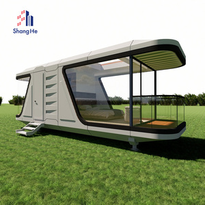 SH Factory Directly Outdoor Modular 2 Bedroom <strong>Vessel</strong> <strong>E7</strong> Space Capsule Home House House With Kitchen - Product Image 1