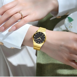 Montre pour femme CURREN 9110, marque haut de gamme, montre-bracelet pour femme, bracelet en acier inoxydable, étanche, classique, cadeau pour femme - Product Image 4