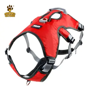 Outdoor quick release pet dog vest harness Light weight reflective tactical security dog harness