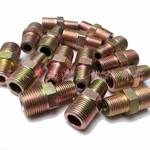 Réducteur de filetage externe hydraulique 4 2 pouces en acier haute pression, adaptateur à double filetage mâle pour équipement hydraulique - Product Image 2