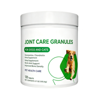 Granulés de soutien articulaire pour chiens et chats, santé des hanches et des os, glucosamine, chondroïtine, mélange de chanvre, complément en granulés, OEM, marque privée
