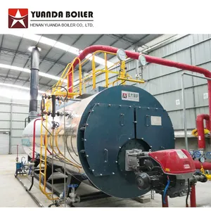 Natural gas fired 16bar 1.6Mpa design pressure steam boiler for aac bricks