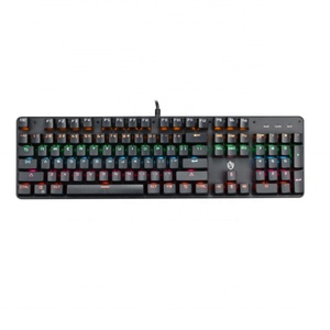Teclado Mecánico con Interruptores Azules de Eje Óptico Retroiluminado de 6 Colores y 104 Teclas en Oferta - Product Image 3