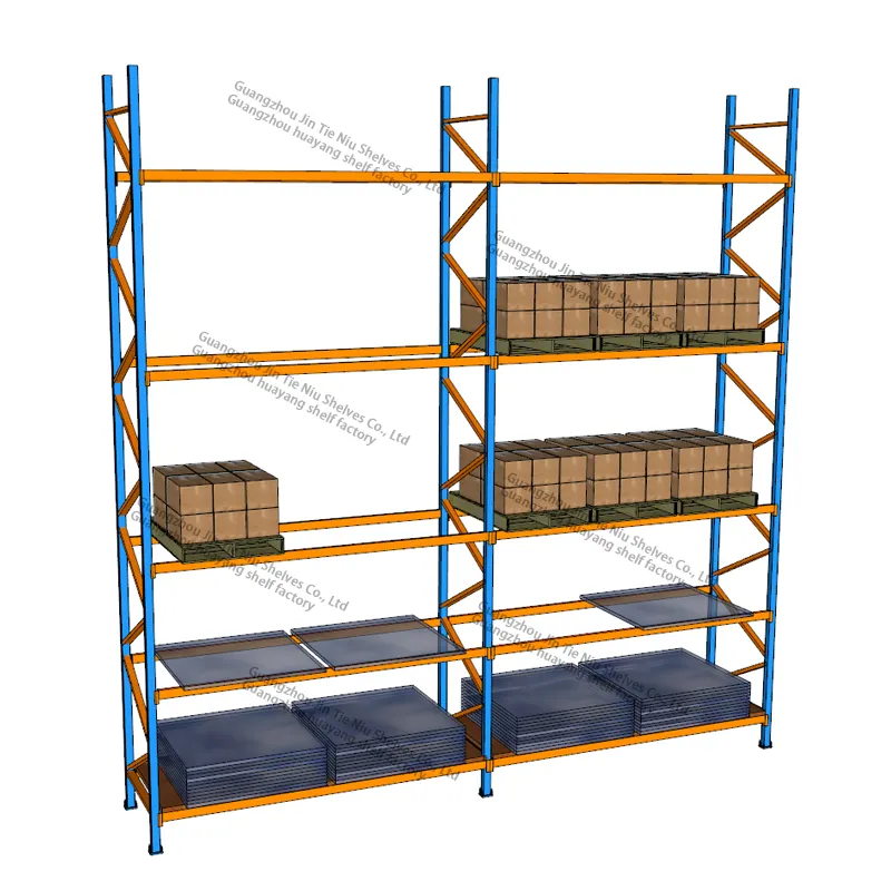 Factory Pallet Stacker Rack Chanel For Warehouse Shelf Management System