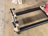 Máquina de Pilates Reformer Plegable, Reformer de Pilates Portátil para Entrenamiento de Core de Grado Comercial