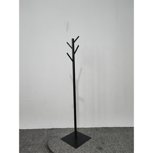 Porte-manteau court minimaliste à <span class=keywords><strong>4</strong></span> têtes, 105 cm, portable pour bureau, salle à manger, vêtements d'enfants, couleur personnalisée - Product Image 1