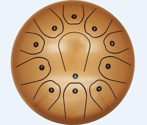 10 "Matt <span class=keywords><strong>Drum</strong></span> A B D E F # A B D pentatonic ดนตรีขนาดกลองถังเหล็กลิ้นฟรีกรณีและค้อนเครื่องเคาะ - Product Image 3