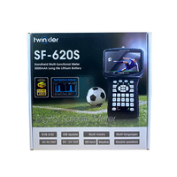 Pantalla LCD TFT Full HD de 4,3 pulgadas con retroiluminación Medidor de satélite digital Twinkler Buscador de satélite con analizador de espectro, buscador de satélite en el que se puede ver el espectro