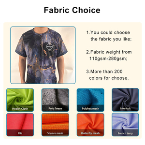 OME Wholesale Eco-Friendly Quick Dry Cotton Poly Blend O-Neck Oversized Breathable Men's T-<b>Shirts</b> - Product Image 5