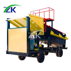 ZK 30-50 T/H Ouro Aluvial Trommel para Venda Austrália - Product Image 1
