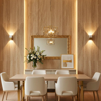 Revêtement mural en pierre flexible Selin Easy Handle, 90% quartz naturel, couleur personnalisable, design moderne, ignifuge, imperméable
