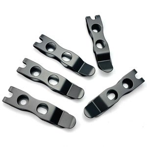Fodero per coltello in metallo personalizzato con clip da cintura e clip posteriore per fondina/pistola - Product Image 3