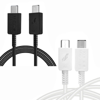 Câble de données USB-C vers C à charge ultra-rapide 8A avec gaine ABS et TPE pour S22/S23/S24/Note10/Note20, ordinateur et écouteurs, écologique