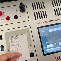 Testeur de résistance d'enroulement de transformateur professionnel 10A pour la mise en service des postes de transformation