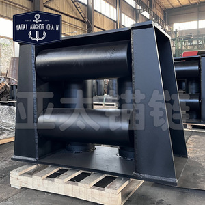 Yatai สมอเรือสี่ลูกกลิ้ง fairlead สำหรับทอดสมอชิ้นส่วนจอดเรือ - Product Image 1