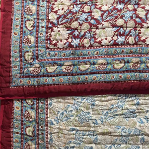 New Latest Design Best Hot Sale High Quality Cotton Quilted Bedspread Set Lightweight Embroidery Printed <b>Bedcover</b> for All Season - Product Image 1