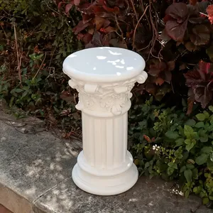 <span class=keywords><strong>Statua</strong></span> di Colonna <span class=keywords><strong>Greca</strong></span>, 40 cm di Altezza, Elegante Scultura di Colonne Romane Greche Bianche, Supporto Decorativo per Esterni, Giardino, Patio, Matrimoni - Product Image 6