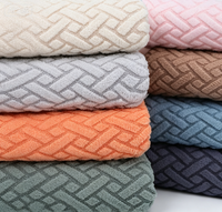 Tissu uni extensible en polyester et élasthanne pour rembourrage de canapé, housses de chaise et sacs - Matériau élastique pour la maison et l'habillement