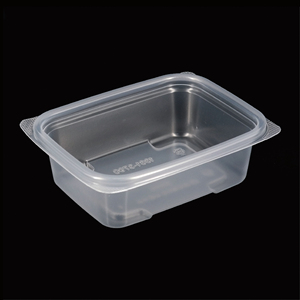 Boîte à charnières transparente de haute qualité, sans BPA, en PP, de marque coréenne, pour la présentation d'aliments et de fruits en magasin - Product Image 3