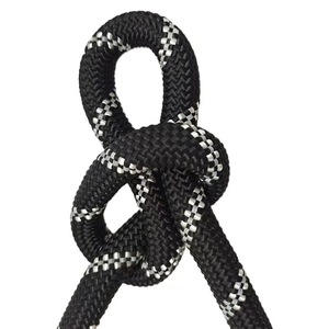 Cordon rond en polyester tressé épais en gros pour laisses de chien robustes, pièces semi-finies pour le bricolage - Product Image 2