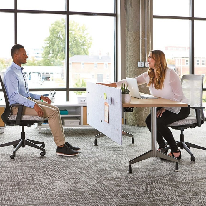 Moderne ouvert cabines cloisons réception/poste de travail de bureau exécutif bureau 1 personne