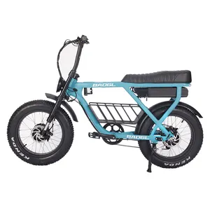 20*4.0宽轮胎fatbike 250w 500w 1000w双电机52v电池远程自行车电动自行车