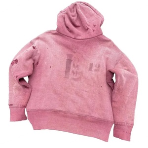 เสื้อฮู้ดดี้ ShanLai รุ่น Distressed Sun Faded ผ้าฝ้าย 100% หนานุ่ม ซักย้อมแบบ Acid Wash ผ้าเฟรนช์เทอร์รี่ - Product Image 2