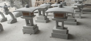 Sculpture en granit naturel personnalisée, <span class=keywords><strong>surface</strong></span> polie et affinée pour hôtel, jardin extérieur chinois ou japonais - Product Image 3
