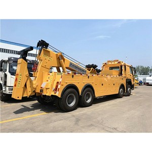Camión de Remolque Pesado HOWO 8x4 de 30 Toneladas, 371HP, Pluma Integrada, Elevador de 20-25T, Doble Cabrestante de 10T, para Recuperación Pesada, en Venta - Product Image 6