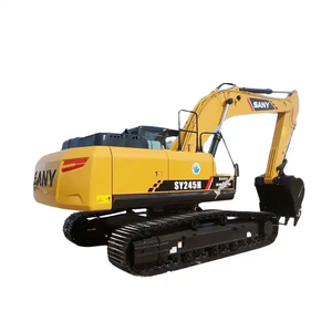 90% nouvelle pelle sur chenilles Sany SY245H 24 tonnes avec boîte de vitesses moteur PLC-équipement d'occasion à bas prix - Product Image 4
