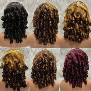 Perruque Lace Front HD Transparente sans <span class=keywords><strong>Colle</strong></span> 13x4, Cheveux Vietnamiens Bouclés Élastiques, Vierge Remy, Personnalisable, Vente en Gros - Product Image 6