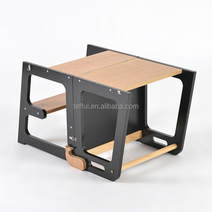 Montessori Modern Foldable Solid Wood Learning <b>Tower</b> for Toddlers-<b>Kitchen</b> & Bedroom/Living Room Use - Product Image 5