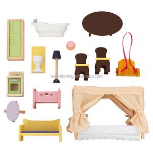 Juego de Imitación para Niños, Muebles de Madera para Casa de Muñecas, Juguete Educativo e Imaginativo para Niñas - Product Image 6