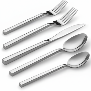 Options de gros du fabricant de confiance Couverts en satin Arrivée Ustensiles de cuisine indiens Couverts en acier inoxydable pour les fêtes - Product Image 1