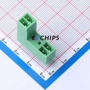 KF2EDGVT-3.5-2*2P Plug-in Terminal Block Through hole,P=3.5mm Connector Board-to-Board / Socket - Closed 2x2P 3.5mm Green - Product Image 1