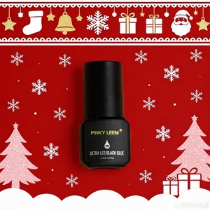 Pinky Leem Private Label 1s Black <b>Uv</b> Glue Eyelash <b>Led</b> <b>Uv</b> Eyelash Glue With Wholesale <b>Uv</b> Glue Lashes Lash Extension Glue - Product Image 1