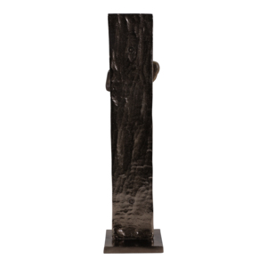 Scultura Figurativa Contemporanea in Metallo Texturizzato, Elemento Decorativo per Casa, Bagno, Ufficio e Soggiorno - Product Image 4