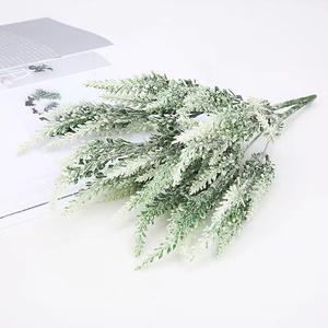 <span class=keywords><strong>Fleurs</strong></span> de lavande artificielles séchées avec soie, fausse plante, pour un décor de mariage, pour décorer un centre de Table, de la maison, g - Product Image 5