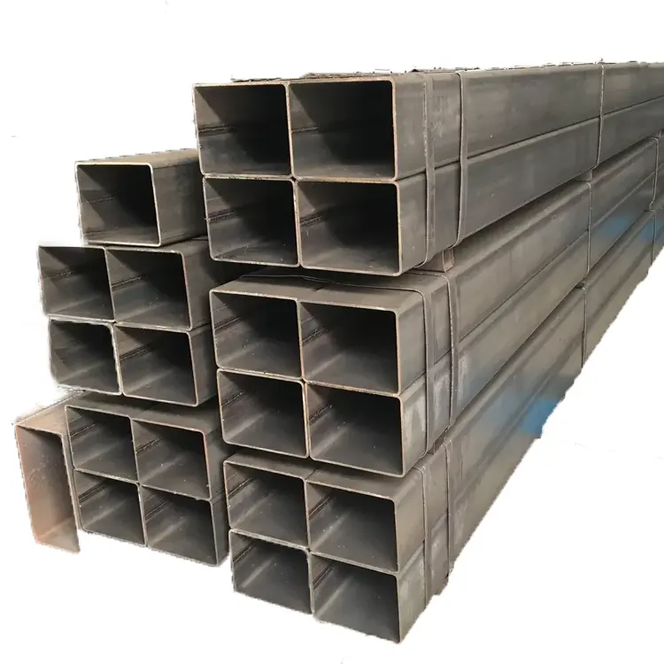 astm structural black iron Tube Steel carbon steel hollow pipe Square rectangular steel carbon pipe