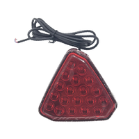 Nouveau 12V rouge stroboscope LED voiture pilote arrêt feu de sécurité feu arrière avertissement frein Signal lampe