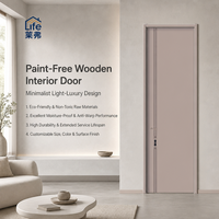 Porte intérieure en bois de haute qualité, insonorisée, imperméable, pour villa, hôtel, salon, personnalisation complète de la maison, meubles sur mesure