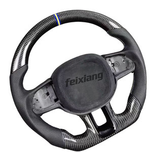 Utilisé pour la modification du volant <span class=keywords><strong>Volvo</strong></span> <span class=keywords><strong>XC</strong></span> <span class=keywords><strong>40</strong></span> XC60 S60 Xc90 S90 avec volant <span class=keywords><strong>sport</strong></span> en fibre de carbone pour une couleur de rayures personnalisable - Product Image 2