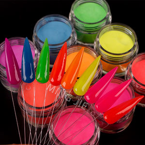 PMMA 벌크 KG 가방 네일 파우더 도매 네일 빛나는 아크릴 파우더 장식 팁 손톱 매력 - Product Image 6