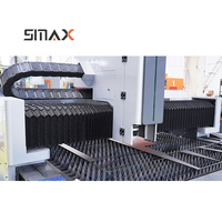 Machine de découpe laser à fibre CNC SMAX SMART CUT 3015/3000W avec moteur servo - Découpe facile des tubes carrés en acier - Facile à utiliser