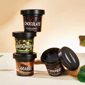 Ambientador Sólido para Coche con Aroma Duradero a Pistacho, Chocolate, Caramelo y Café, 158g 5.57oz, Fragancia Cálida y Liberada - Product Image 1