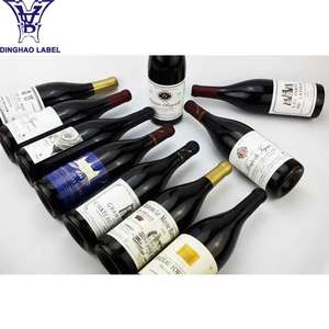 Encargo al por mayor rojo vino privado etiqueta <span class=keywords><strong>de</strong></span> precio <span class=keywords><strong>de</strong></span> la india estilo clásico color negro whisky etiqueta <span class=keywords><strong>de</strong></span> vino - Product Image 4
