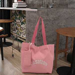 Women's Fashion Large-Capacity Oxford Cloth Tote Bag Medium Size Two Handles Simple Pattern Versatile Casual Work - Product Image 2